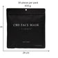 CBD Face Sheet Masks, 30 pieces per pack