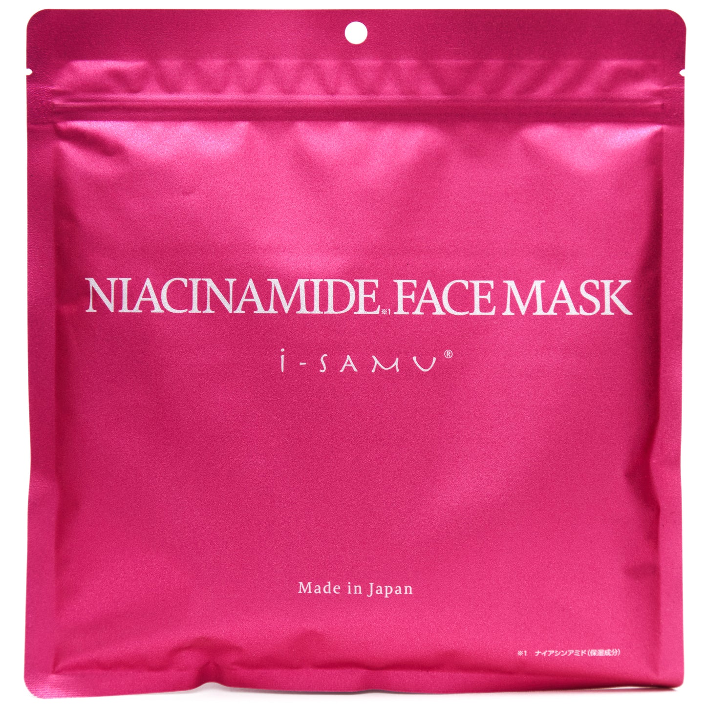 Niacinamide Face Sheet Masks, 30 pieces per pack