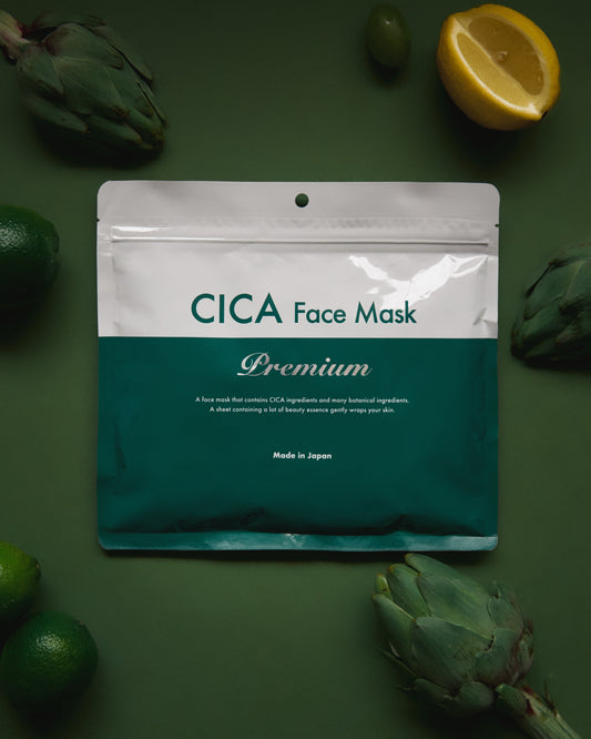 CICA Face Sheet Masks, 30 pieces per pack